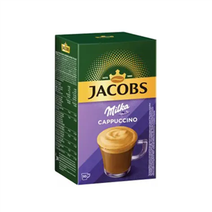 قهوه میلکا کاپوچینو جاکوبز 10 عددی Jacobs Milka Cappuccino 