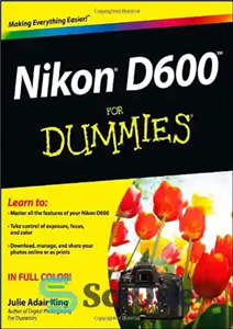 دانلود کتاب Nikon D600 For Dummies – Nikon D600 برای Dummies 