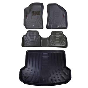 کفپوش سه بعدی خودرو مدل اکو مناسب برای جک s5 به همراه کفپوش صندوق