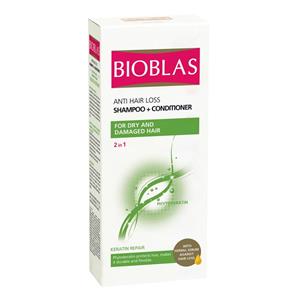 شامپو بیوتا مدل بیوبلاسBIOBLAS FOR DRY AND DAMAGED HAIR حجم 400 میلی لیتر