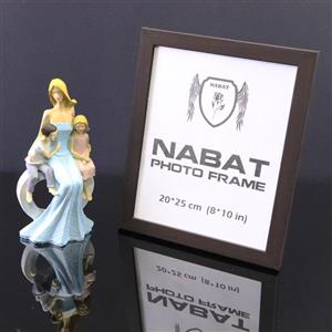 قاب عکس 20*25 کد215 قهوه ای