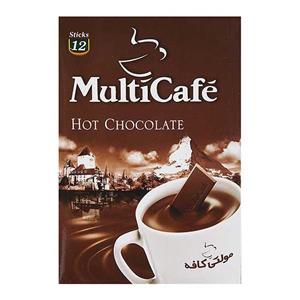 هات چاکلت مولتی کافه بسته 12 عددی Multi Coffee Hot Chocolate Pack 