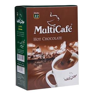 هات چاکلت مولتی کافه بسته 12 عددی Multi Coffee Hot Chocolate Pack 