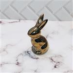 دکوری اکسسوری خرگوش کوچک – طلایی