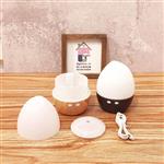دستگاه بخور و رطوبت ساز چراغ دار طرح تخم مرغی – گردویی