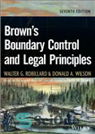 دانلود کتاب Brown’s Boundary Control and Legal Principles کنترل مرزی براون و اصول قانونی 