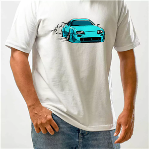 تیشرت طرح تویوتا Toyota Tshirt T03-Supra