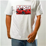 تیشرت طرح ماشین مزدا Mazda Tshirt Z02-MX5