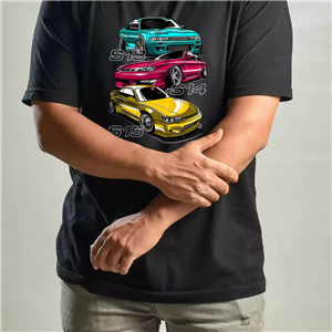 تیشرت طرح نیسان Nissan Tshirt N11-Silvia 