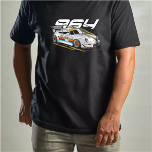 تیشرت طرح پورشه Porsche Tshirt P03-964 