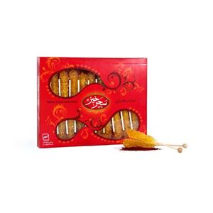 شاخه نبات چوبی زعفرانی سحرخیز بسته 20 عددی Saharkhiz Saffron Crystal Rock Candy Sticks Pack of 20