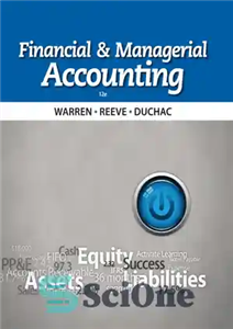 دانلود کتاب Financial and Managerial Accounting – حسابداری مالی و مدیریتی