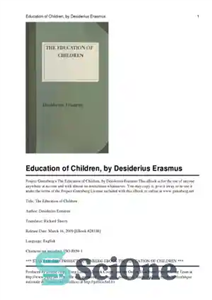 دانلود کتاب The Education of Children – آموزش و پرورش کودکان
