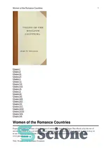دانلود کتاب Women of the Romance Countries – زنان کشورهای عاشقانه