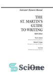 دانلود کتاب The St. MartinÖs Guide to Writing: InstructorÖs Resource Manual – راهنمای نوشتن سنت مارتین ارسین: کتابچه راهنمای منابع...