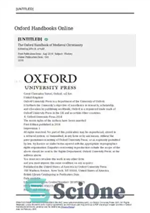 دانلود کتاب The Oxford Handbook of Medieval Christianity – کتاب راهنمای آکسفورد مسیحیت قرون وسطی 