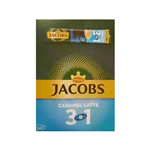 قهوه کارامل لاته 3 در 1 جاکوبز 24 عددی Jacobs Caramel Latte