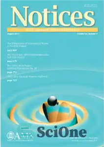 دانلود کتاب Notices of the American Mathematical Society – اعلامیه های انجمن ریاضی آمریکا