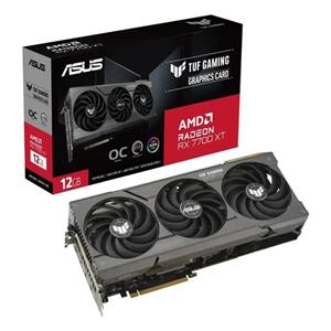 کارت گرافیک ایسوس TUF RX 7700 XT 12GB OC ASUS  TUF Gaming RX 7700 XT O 12GB AMD GDDR6 Graphics Card