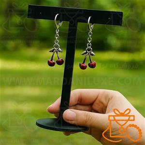 گوشواره طرح گیلاس