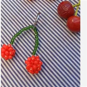 گوشواره طرح گیلاس
