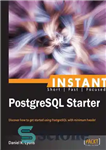 دانلود کتاب Instant PostgreSQL Starter شروع فوری 