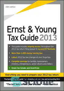 دانلود کتاب Ernst & Young Tax Guide 2013 – راهنمای مالیاتی ارنست و یانگ 2013