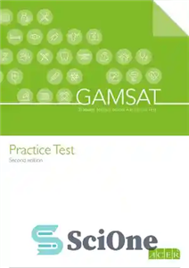 دانلود کتاب GAMSAT Practice Test 1 – آزمون تمرینی GAMSAT 1