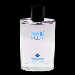 ادو پرفیوم مردانه وودی سنس مدل بوگاتی بلک Bugatti Black