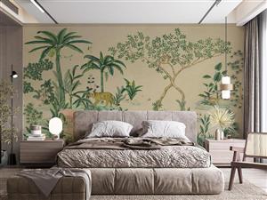 کاغذ دیواری طرح درخت و طبیعت M10165600