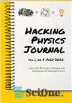 دانلود کتاب HackingPhysics Journal Vol.1, No 3 July 2020: Low-Cost Precision Voltage and Temperature Measurements – مجله HackingPhysics جلد 1،...