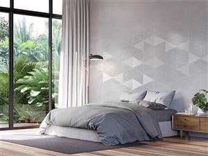 کاغذ دیواری مدرن طرح هندسی M10154800