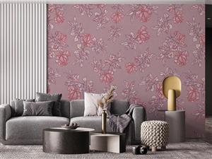 کاغذ دیواری گل گلی زیر M10120800