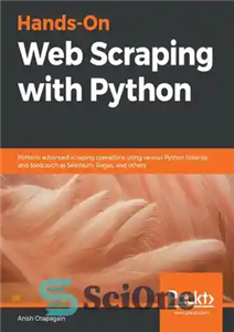 دانلود کتاب Hands-On Web Scraping with Python – خراش دادن وب به صورت دستی با پایتون
