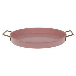 سینی رنگ صورتی دسته دار بزرگ آسمان کد 620