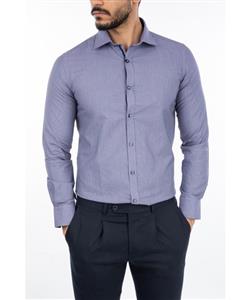 پیراهن مردانه کافه شرت Cafe Shirt کد 1025 