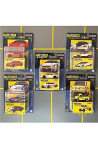 مچ باکس مجموعه 5 عددی ماشین اسباب بازی در مقیاس 1/64 *c&c Model Garage* Diecast Metal Toy Car 