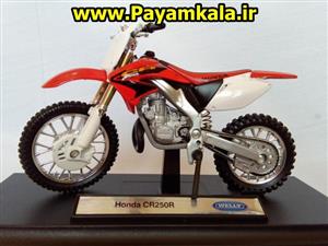 موتور بازی ولی مدل Honda CR250R Welly Honda CR250R Toys Motorcycle