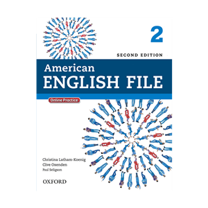 انتشارات پندارقلم American English File 2 2nd SB WB 2CD DVDکتاب زبان english file 