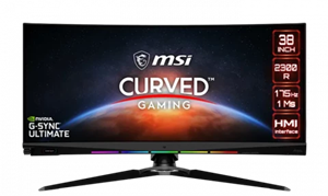 مانیتور گیمینگ منحنی 37.5 اینچ MSI مدل Optix MEG381CQR Plus Gaming Curved Inch Monitor 