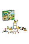 لگو ست 10933 با 123 قطعه Duplo Tower Crane and Construction Toy for Children,