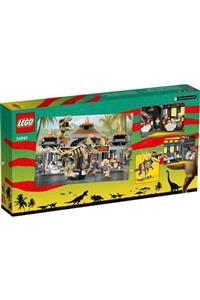 لگو ست 42132 با 693 قطعه  Jurassic World Visitor Center: T.rex and Raptor Attack