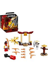 لگو مجموعه ساخت شامل Kai و Skulkin 71730 Rotating Battle Toy 61 Pieces