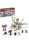 لگو Toy Ninjago Zanein Ice Dragon Creature 973 Pieces  71789