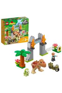 لگو مجموعه ساخت و ساز DUPLO Jurassic World T. rex Triceratops Dinosaur Escape 10939 (36 قطعه)