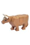 لگو لوازم جانبی اصلی سفارشی Moc Minifigure Animal Cow قهوه ای روشن 