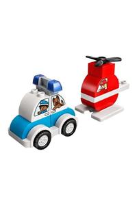 لگو Duplo My First Fire Helicopter and Police Car 10957