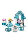 لگو Duplo Princess Elsa And Olaf's Tea Invitation 10920 پسر کوچکی که عاشق فروزن است