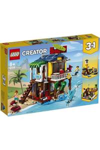 لگو Creator 3 in 1 Surfer Beach House 31118 Hut And Animal Toys 564 PIECES 