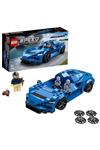 لگو Speed ​​​​Champions 76902 McLaren Elva Construction Set; ماشین اسباب بازی کامل (263 قطعه)